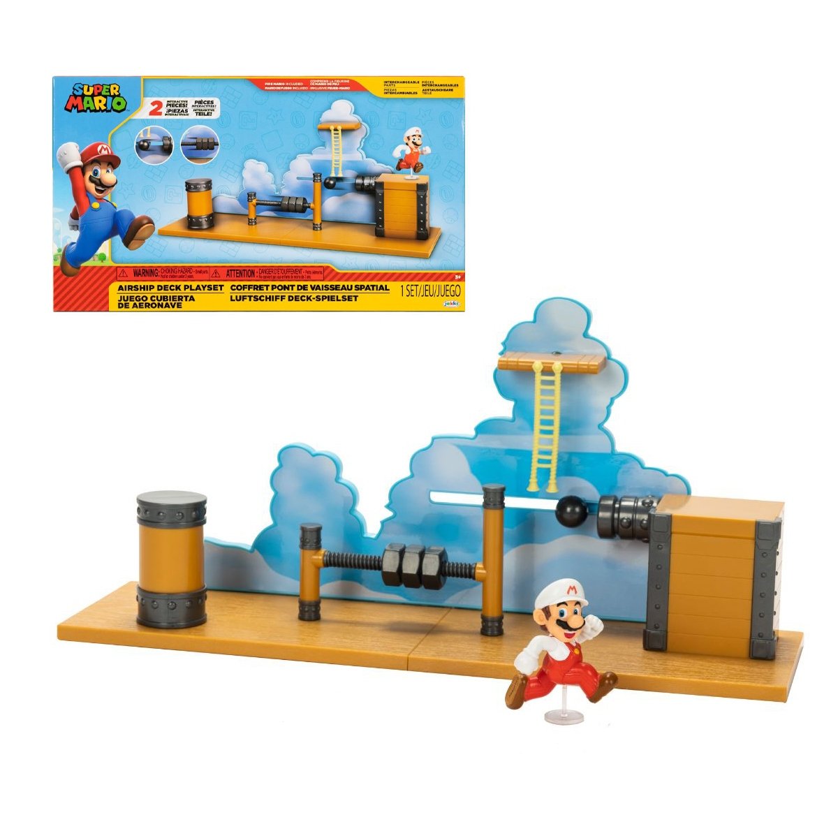 Nintendo 6Cm Airship Deck Playset